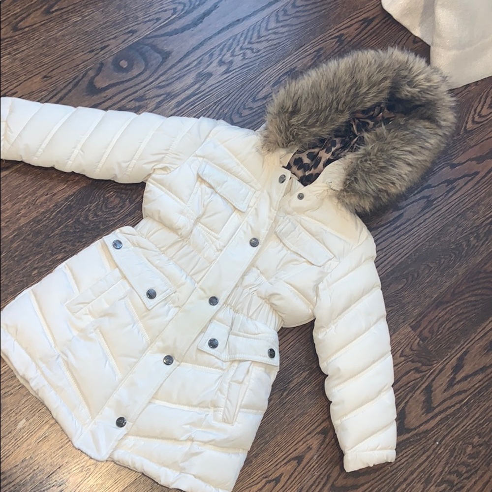 Toddler girl puffer coat